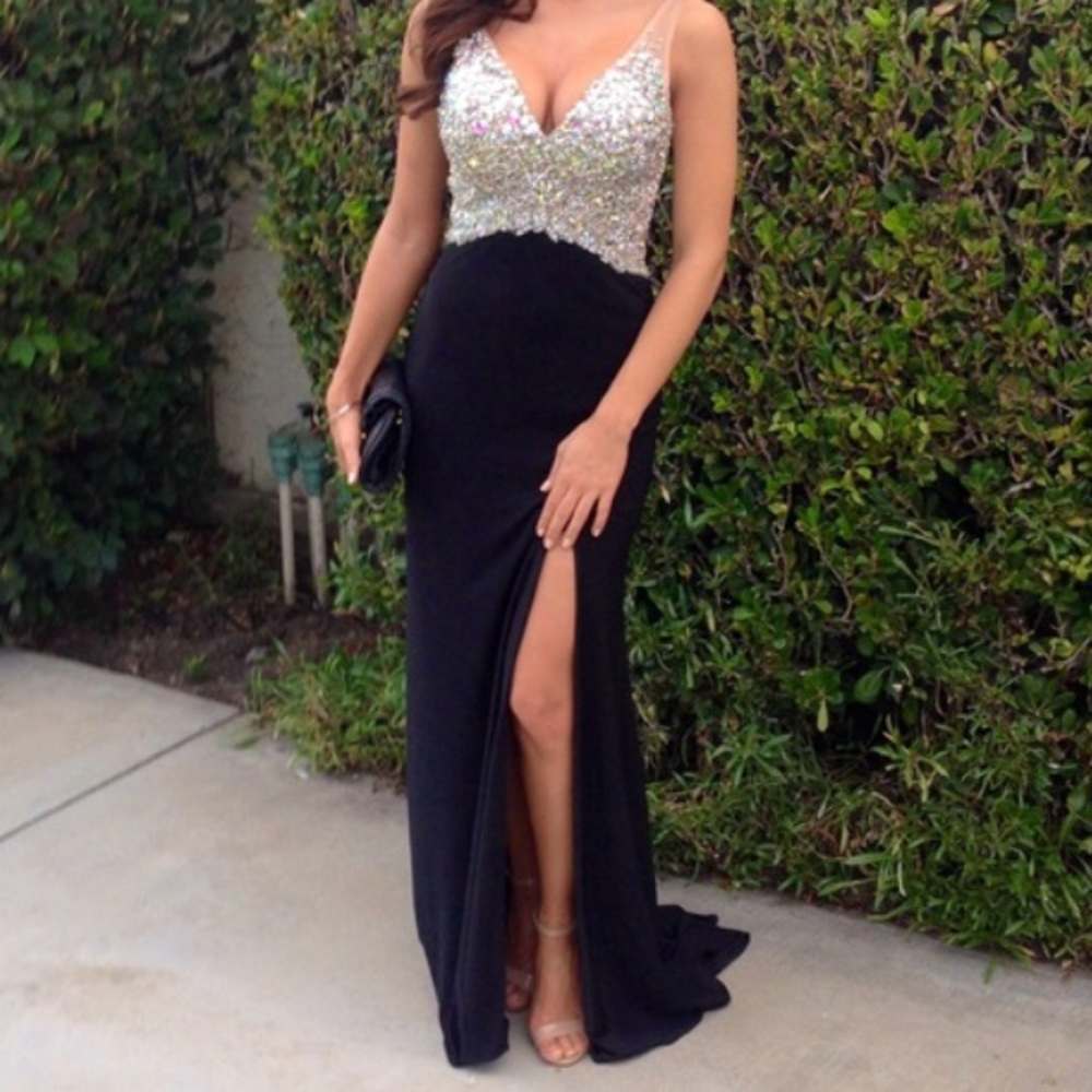 Black sparkly prom dress!